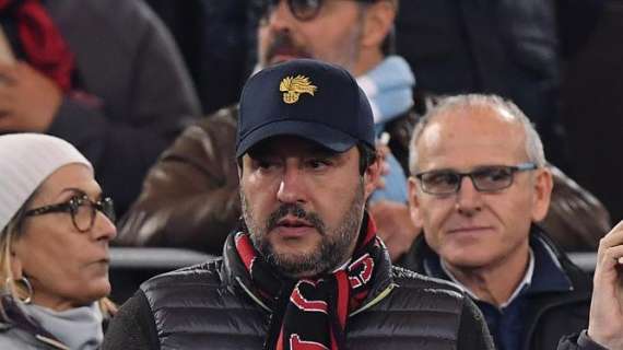 Salvini: "Bizzarro che Leonardo si attacchi alla sospensione della partita: sbagliato interrompere la gara per qualche imbecille"