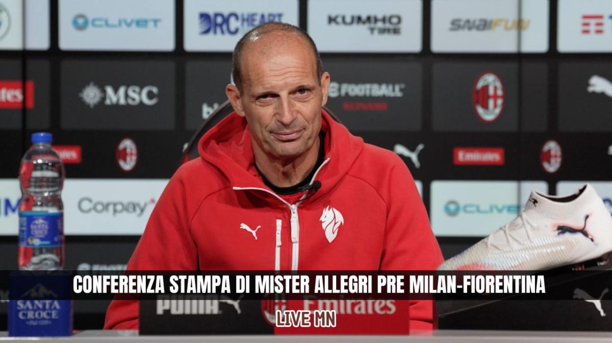 LIVE MN - Allegri: "Fuori Rabiot, Pulisic ed Estupinan. Nkunku in forse, Saelemaekers c'è"