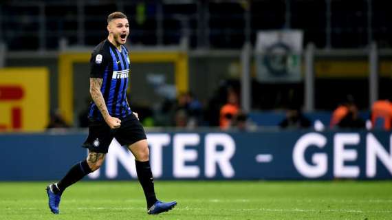 Inter, Icardi a Sky: "Sul gol si aspettavano un movimento sul primo palo, ho cambiato direzione all'ultimo"