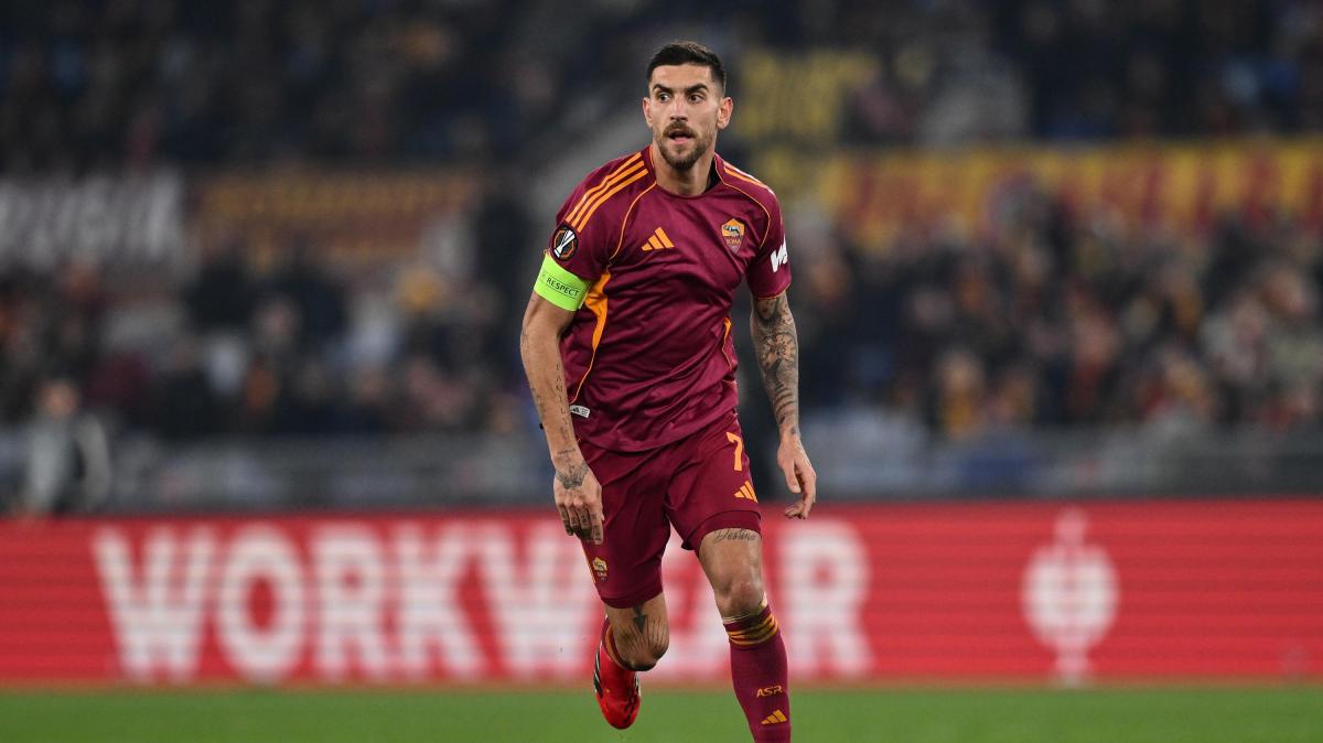 ROM-MIL (1-1): Pellegrini pareggia su rigore, Maignan a un soffio dal pallone