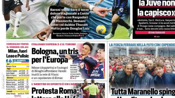 Stasera a San Siro arriva il Verona. CorSport: "Milan, fuori Leao e Pulisic"