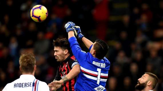 Il Giornale - Coppa Italia, Samp-Milan match equilibrato  