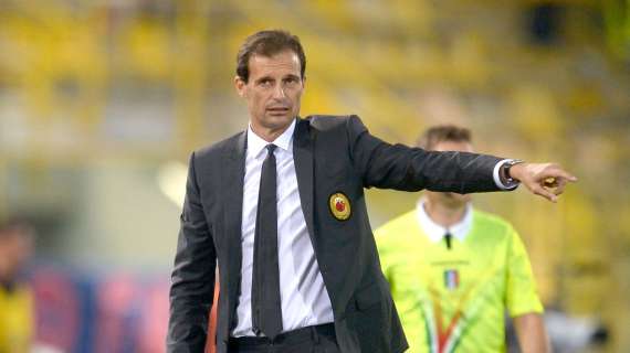 Allegri: "Domani fondamentale. Pato e Robinho rientrano la prossima settimana"