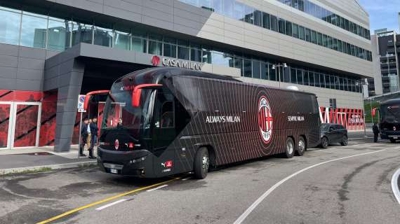 MN - Verso Juve-Milan: domenica mattina i rossoneri partiranno in pullman