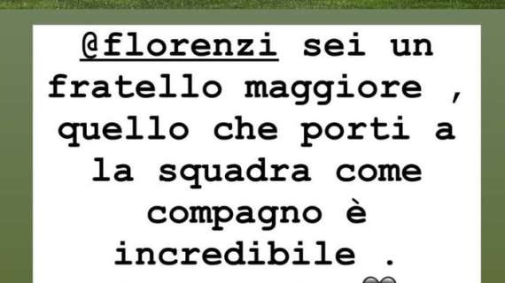 Il messaggio di Leao a Florenzi: "Quello che porti alla squadra è incredibile! Bentornato"