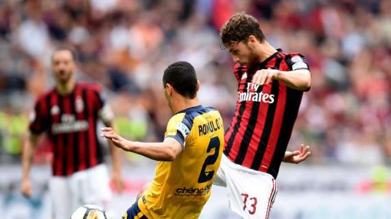 Milan, i rossoneri non vincevano a San Siro contro il Verona dal 2014