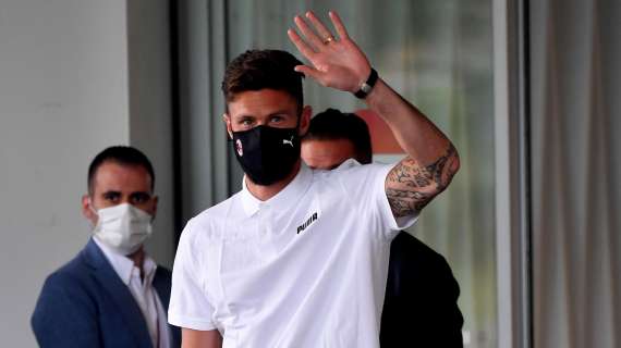 Tuttosport - Giroud a Milanello: Pioli potrebbe convocarlo per il Nizza