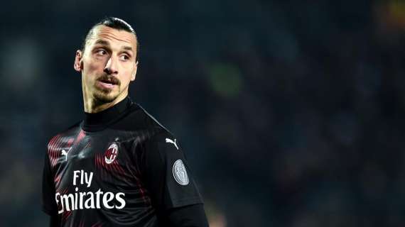 SPAL-Milan, la partita di Ibrahimovic si ferma a quattro passaggi e tre tiri 