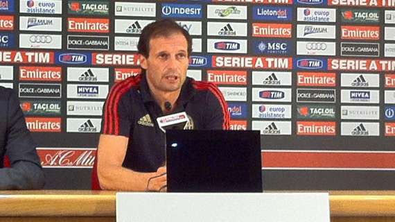 Allegri in conferenza avvisa il Milan: "La partita più importante è con la Lazio"