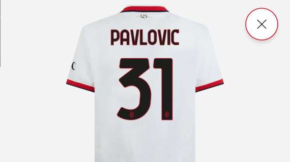 MN - Milan, Pavlovic indosserà la maglia numero 31