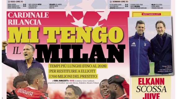 Le manovre di Cardinale, i patemi di Fonseca: le prime pagine dei quotidiani sportivi