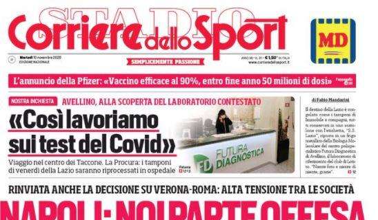 Il Corriere dello Sport e le parole di Gravina: "Asl non uniformi"