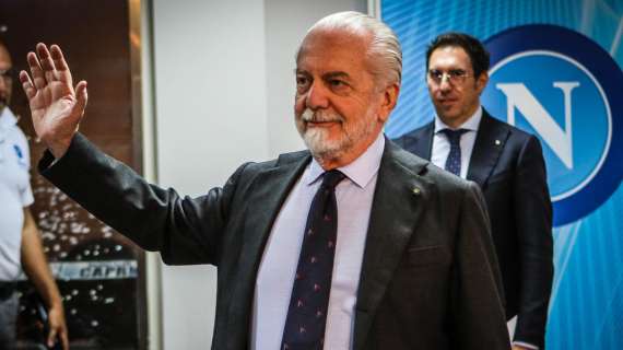 Napoli, De Laurentiis: “Luis Enrique vuole andare in Premier”