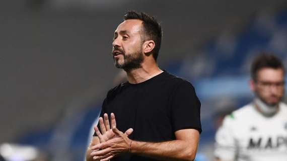 Sassuolo, De Zerbi a Sky: "In questo momento è difficile giocare in dieci col Milan. Pioli? Rinnovo meritato"