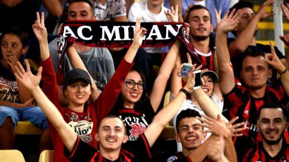 Lazio-Milan, tifosi rossoneri già in parte presenti nel settore ospiti 