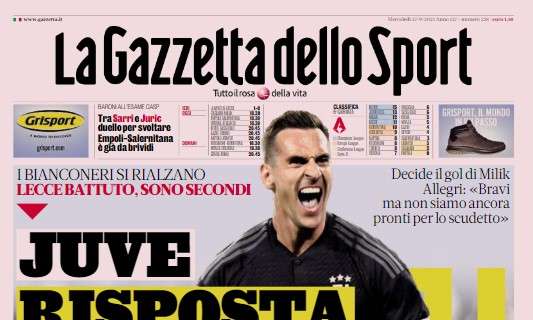 La Gazzetta in prima pagina sul Milan: “Avanti un altro Adli”