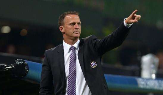 Anderlecht, van den Brom: "Abbiamo capito di poter competere con gli altri"