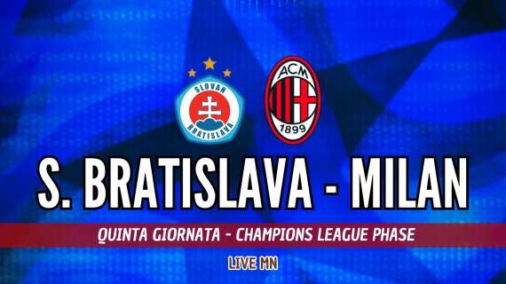 LIVE MN - S.Bratislava-Milan (2-3): di buono c'è solo il risultato, altra prestazione da dimenticare del Diavolo