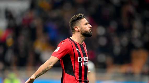 Il Milan non segnava un gol di testa da 8 mesi: l'ultimo fu Giroud