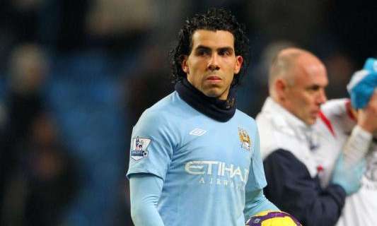 Manchester City, multa milionaria per Tevez?