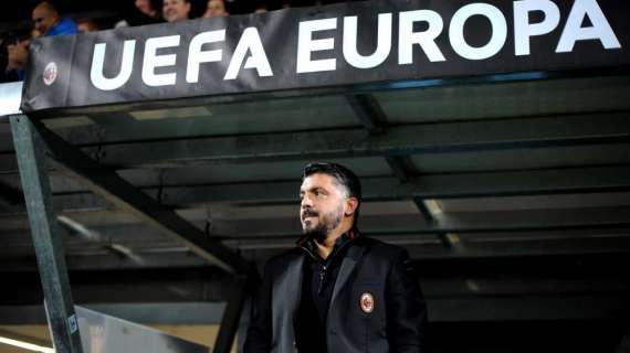 PHOTOGALLERY MN - La prima europea di Gattuso sulla panchina del Milan