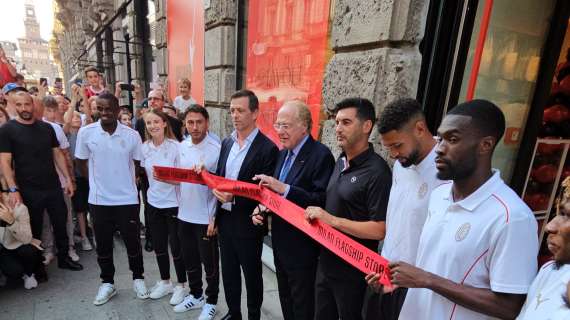 Aperto ieri un nuovo store del Milan: dove si trova e tutti i dettagli