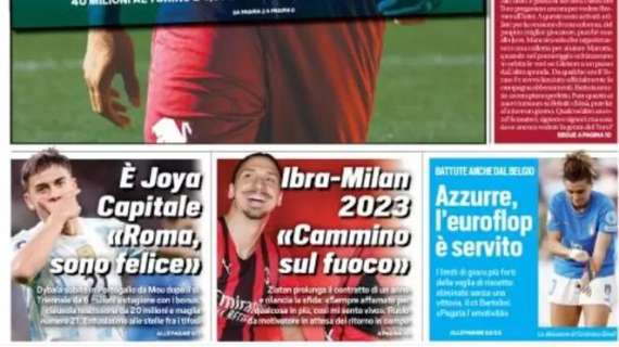 Tuttosport in prima pagina: "Ibra-Milan 2023"