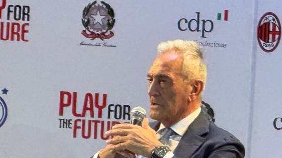 Play for the Future, Gravina: “Fieri e orgogliosi di poter dare nostro contributo”