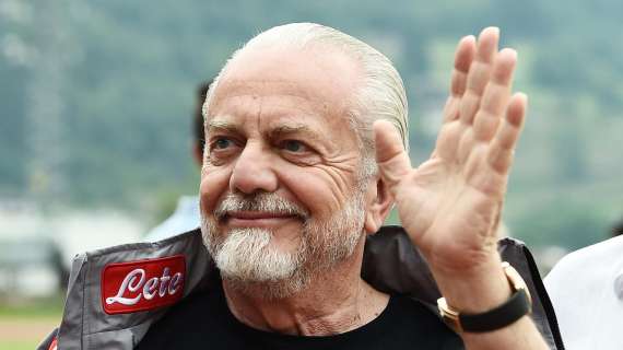 De Laurentiis: "Mi diverto a parlare con Maldini: è una persona squisita, educatissima, rara nel calcio"