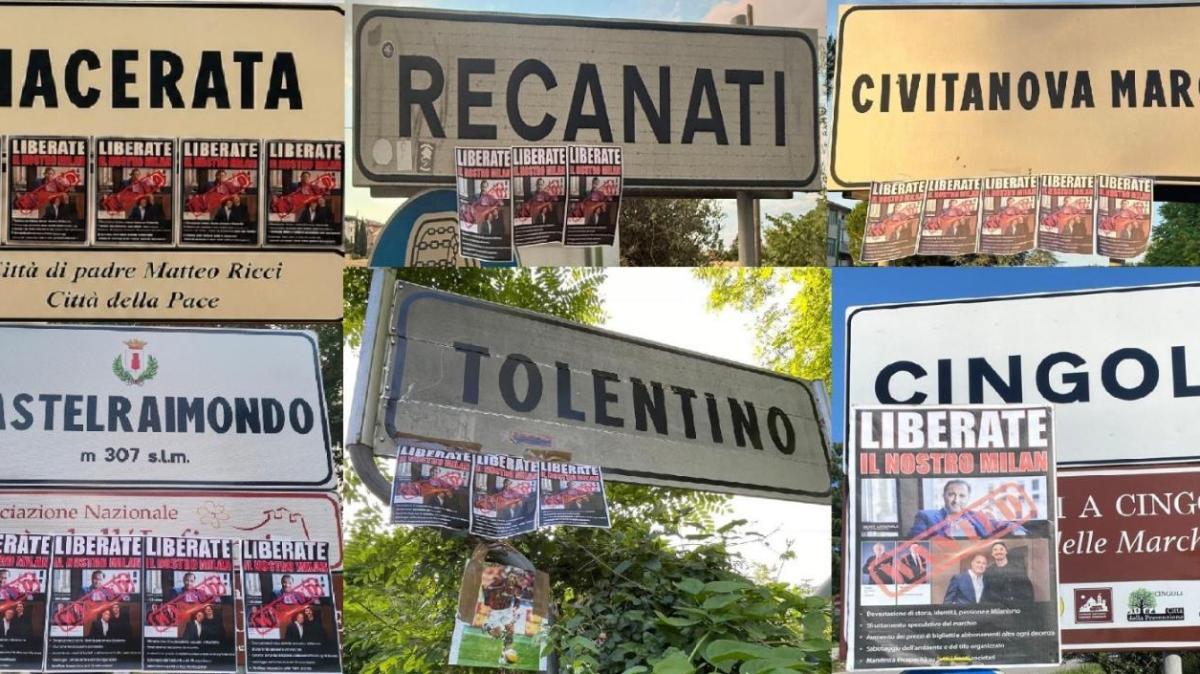 La protesta dei tifosi arriva anche nelle Marche: "Liberate il nostro Milan"