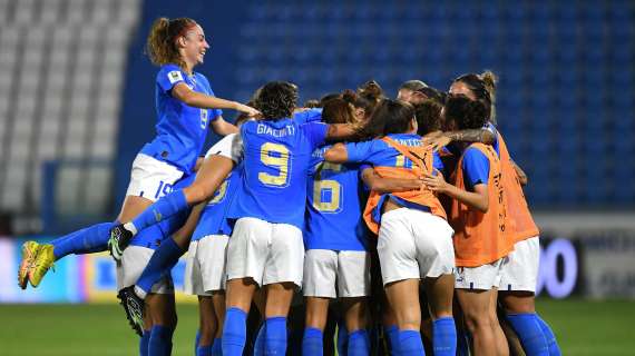Italia Femminile, 25 azzurre convocate match Austria e Irlanda Nord