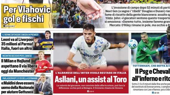 Tuttosport titola: "Il Milan e Hojlund aspettano il via libera oggi da Manchester"