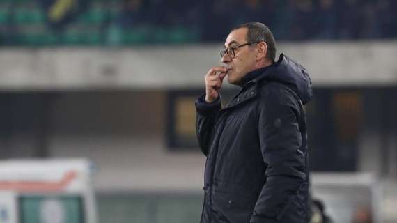 Sarri 'Juve in linea con attese ma normale io sotto esame'