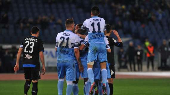 Verso la Lazio, biancocelesti primatisti per palloni giocati nell'area avversaria