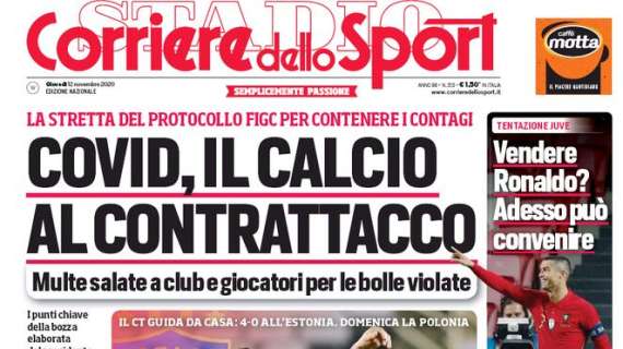 Corriere dello Sport: "Covid, il calcio al contrattacco"