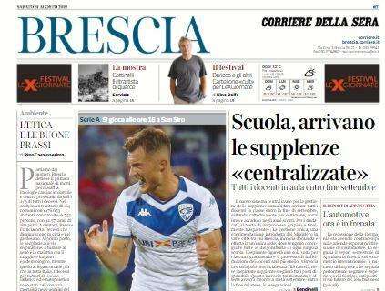 Corriere di Brescia verso il Milan: "Gara da sogno"