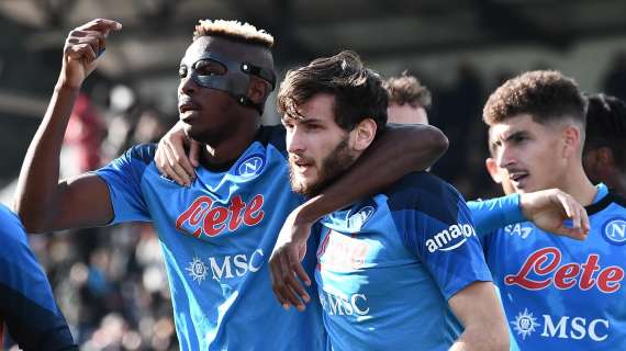 Serie A, la classifica aggiornata: il Napoli vola e si porta a +16 sulla seconda