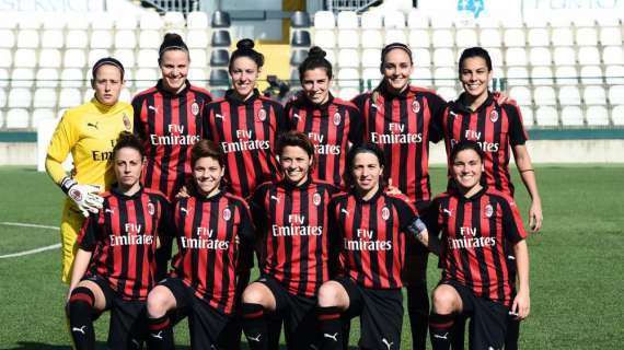 Coppa Italia Femminile, Milan-Sassuolo (1-0): rossonere in vantaggio grazie ad un'autorete