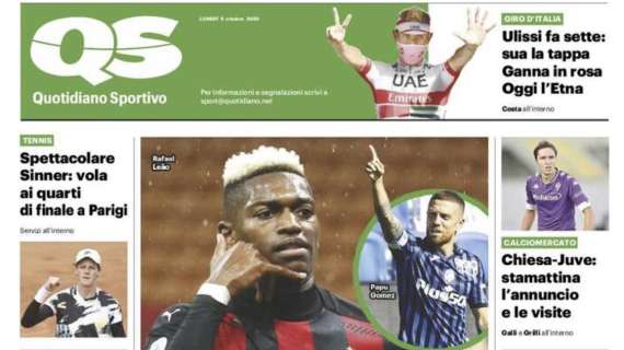 Il QS titola: "Milan, chiamata da scudetto"