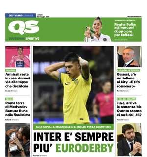 Il QS sul duello tra le milanesi per la Champions: "Inter, è sempre più euroderby"