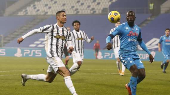 La Juventus vince la Supercoppa, Napoli battuto 2-0