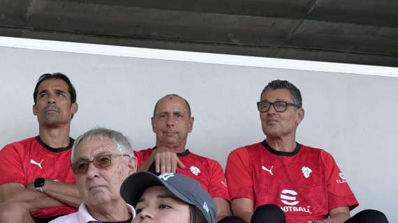 MN - Landucci, Trombetta e Corradi presenti insieme a Renna e staff al 'Chinetti' per Milan Futuro-Leon