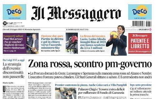 Il Messaggero: "Partite in diretta e gol in chiaro: verso l’accordo ministero-Sky"