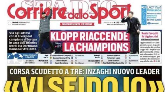 Corriere dello Sport: "Ancora Rebic: il Milan prende il volo"