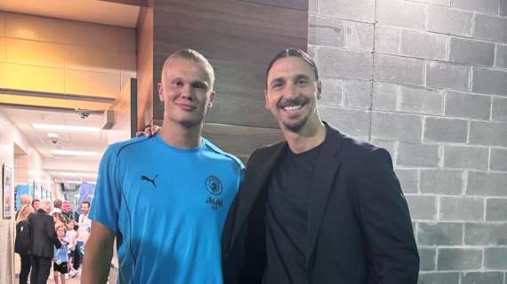 Ibrahimovic e l'incontro con Haaland: "Mino sarebbe stato orgoglioso"