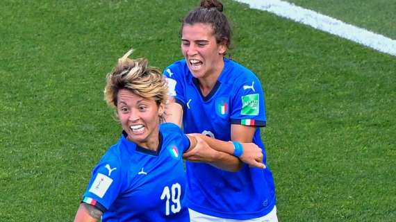 Italia-Islanda 1-1: il gol azzurro di Giacinti su assist di Bergamaschi