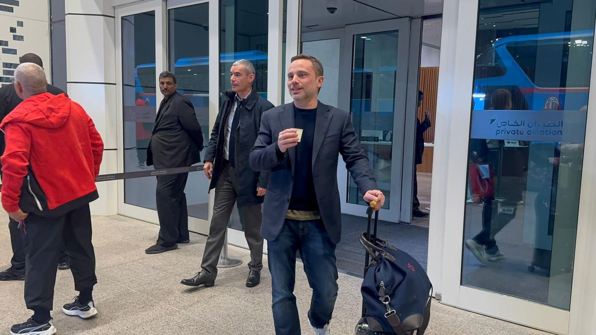 MN – Furlani e Tare al seguito della squadra a Riad: le immagini