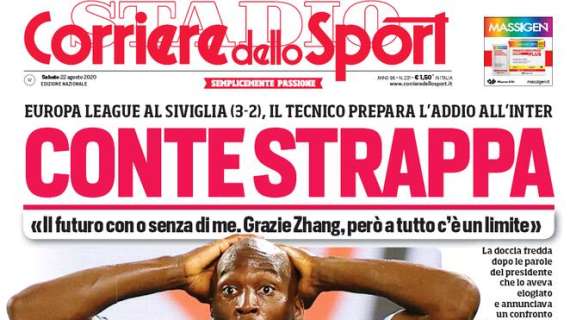 Corriere dello Sport: "Quasi mille contagi, il calcio in allarme"