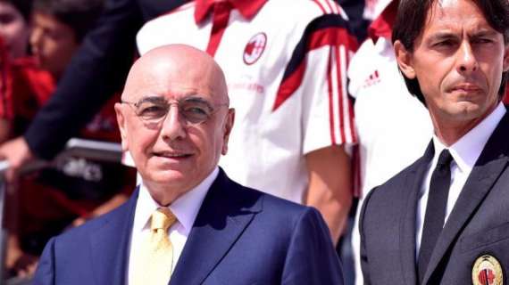 Milan-Renate: Galliani arrivato al Chinetti