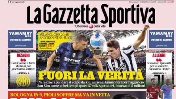La Gazzetta dello Sport: "Milan testa pazza"